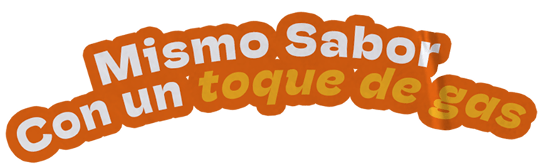 Mismo sabor con toque de gas
